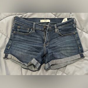 Abercrombie & Fitch Blue Jean Shorts